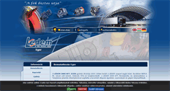 Desktop Screenshot of eger.ledem.hu